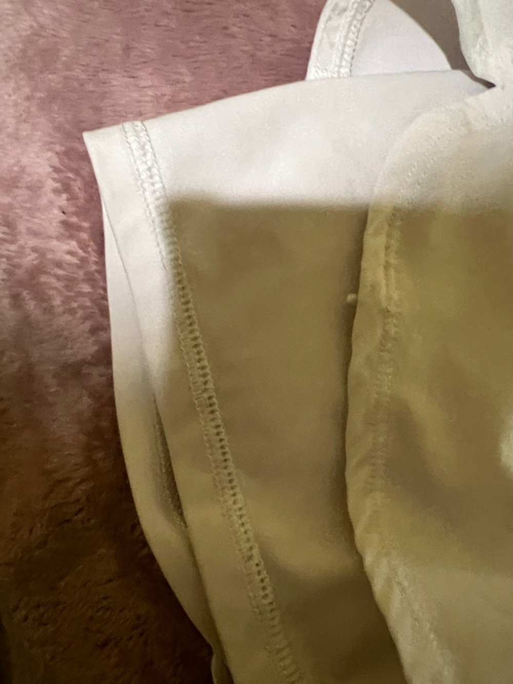 all in motion White Double-Layer Athletic Shorts - Picture 4 of 5
